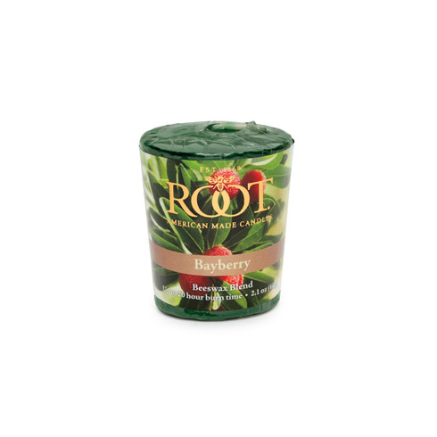 Root Candles Bayberry 20-Hour Beeswax Blend Votive