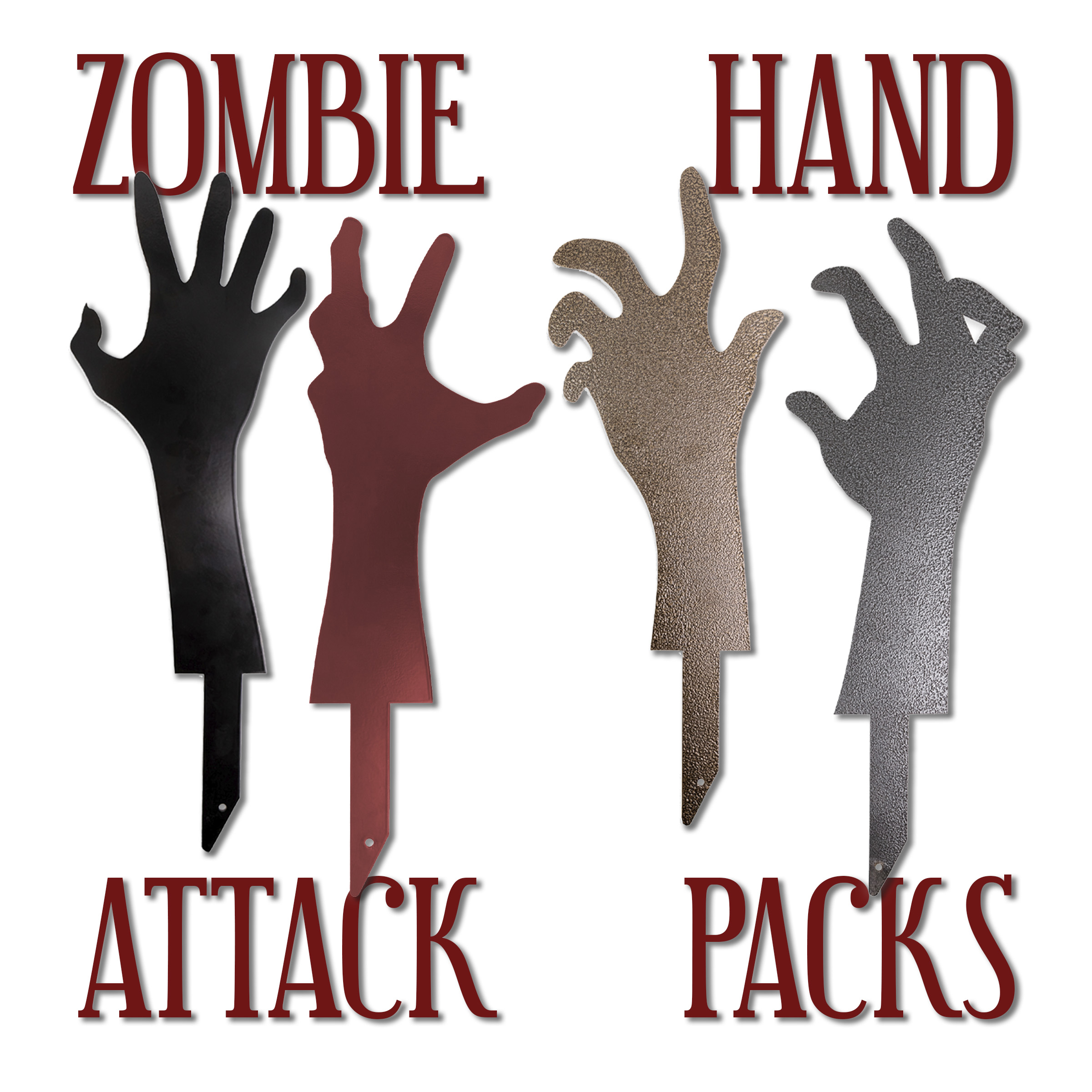 Montague Metal Products Steel Zombie Hand Attack Packs