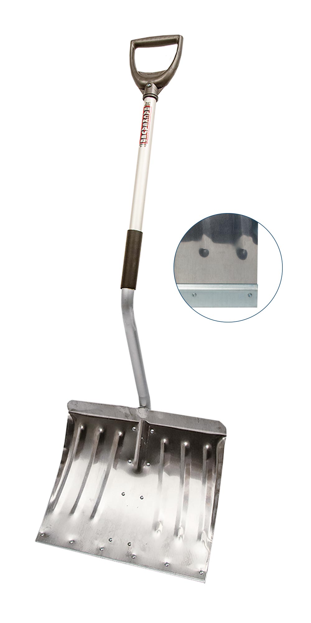 Rugg 18" Aluminum Blade Pathmaster Ultra BACK-SAVER Snow Shovel (22BSL-S)