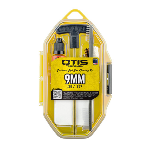 Otis 9mm Pistol Cleaning Kit with Brass Rod