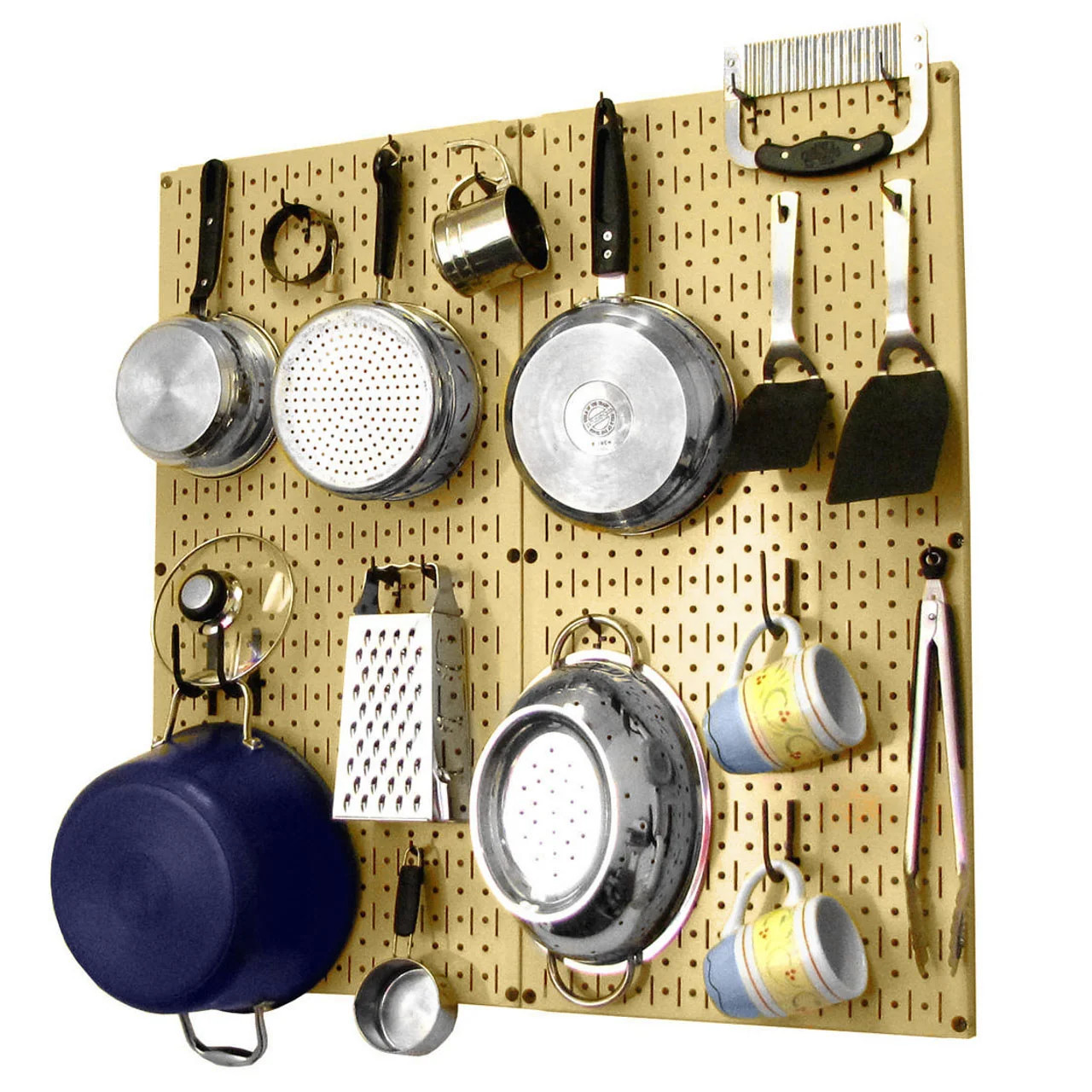 Wall Control Kitchen Pegboard Organizer Kit
