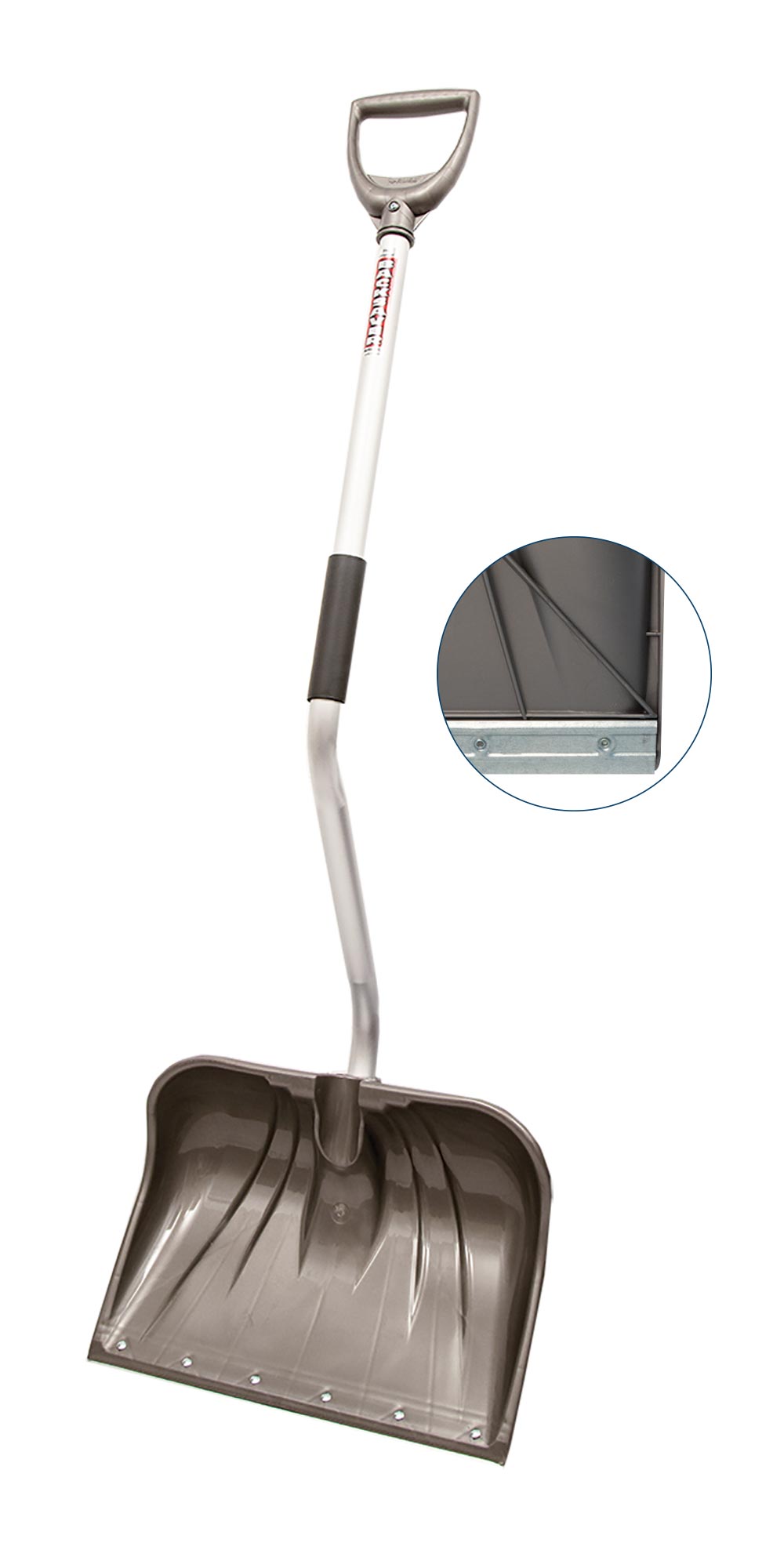 Rugg 18" Pathmaster Ultra BACK-SAVER Snow Shovel