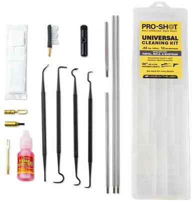 Pro-Shot Universal Box Kit w/ Swivel T Handle .22 Cal. - 12 GA