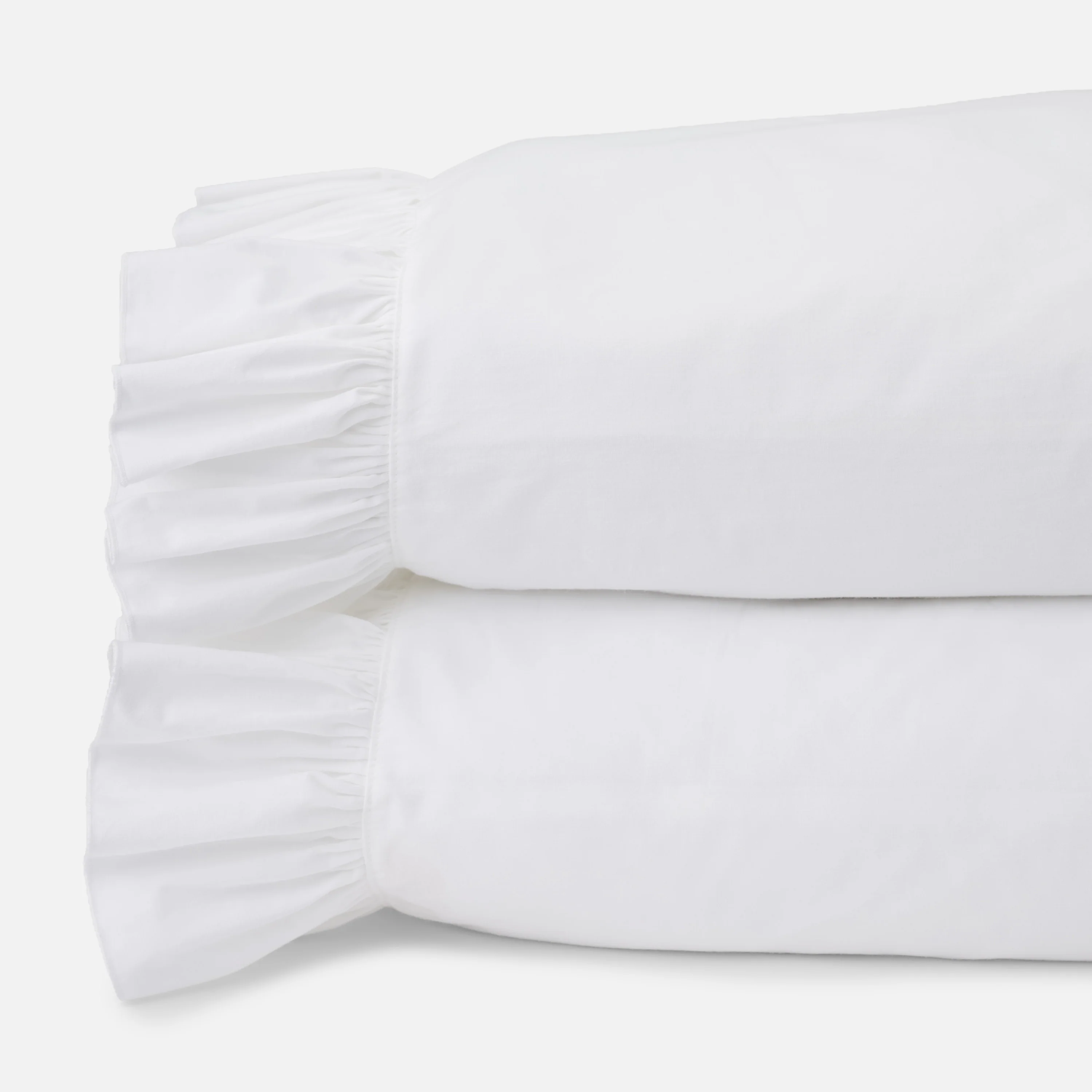 Red Land Cotton Madeline Gray Pillowcase Set