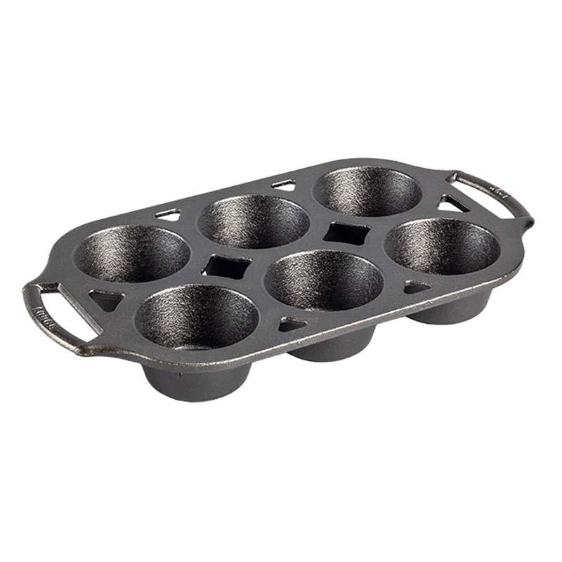 Lodge Seasoned Cast Iron Muffin Pan