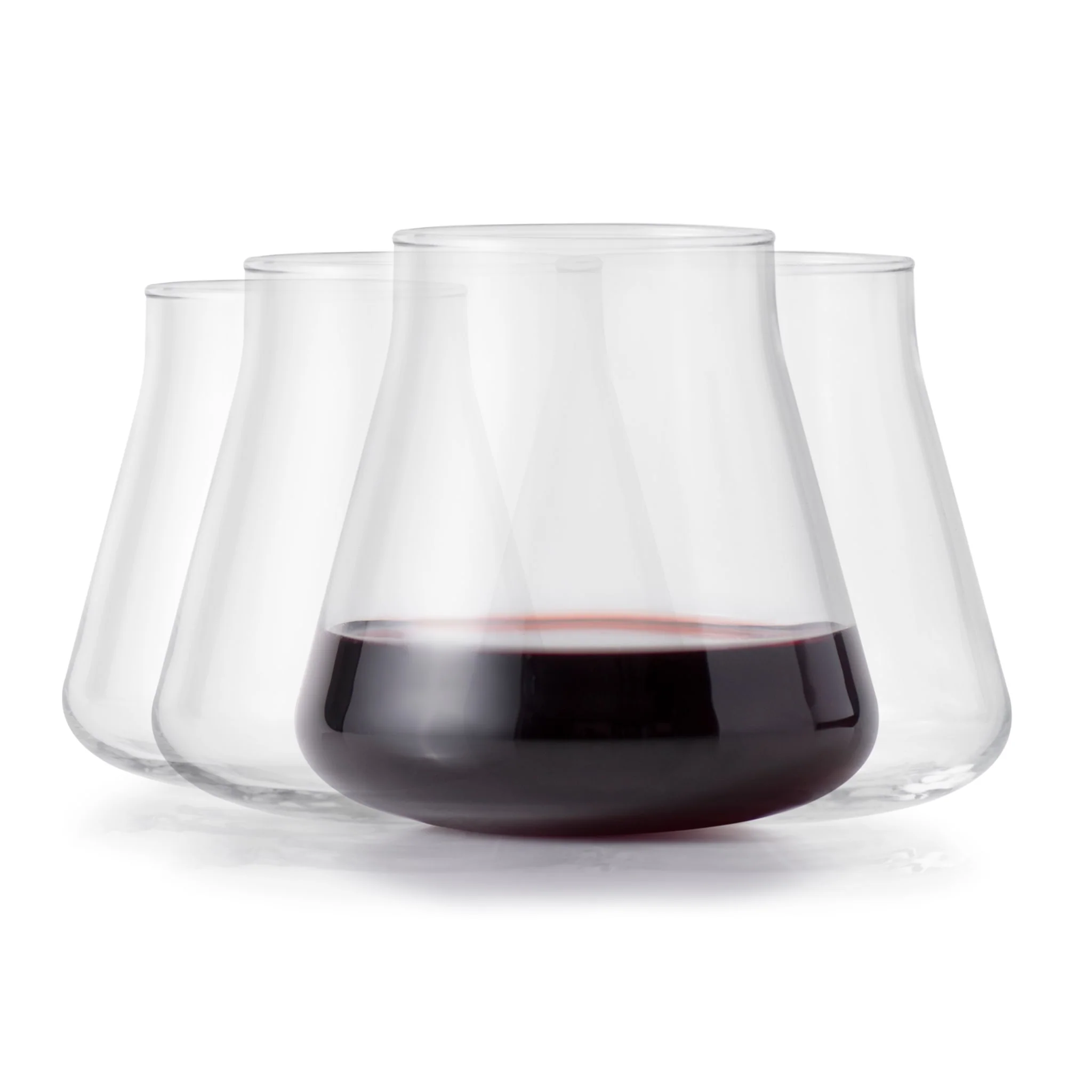Libbey Magnitude Stemless Wine Glasses 15 oz Set of 4