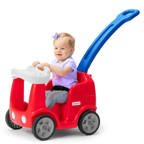 Simplay3 Roll & Stroll Quiet Ride Push Car