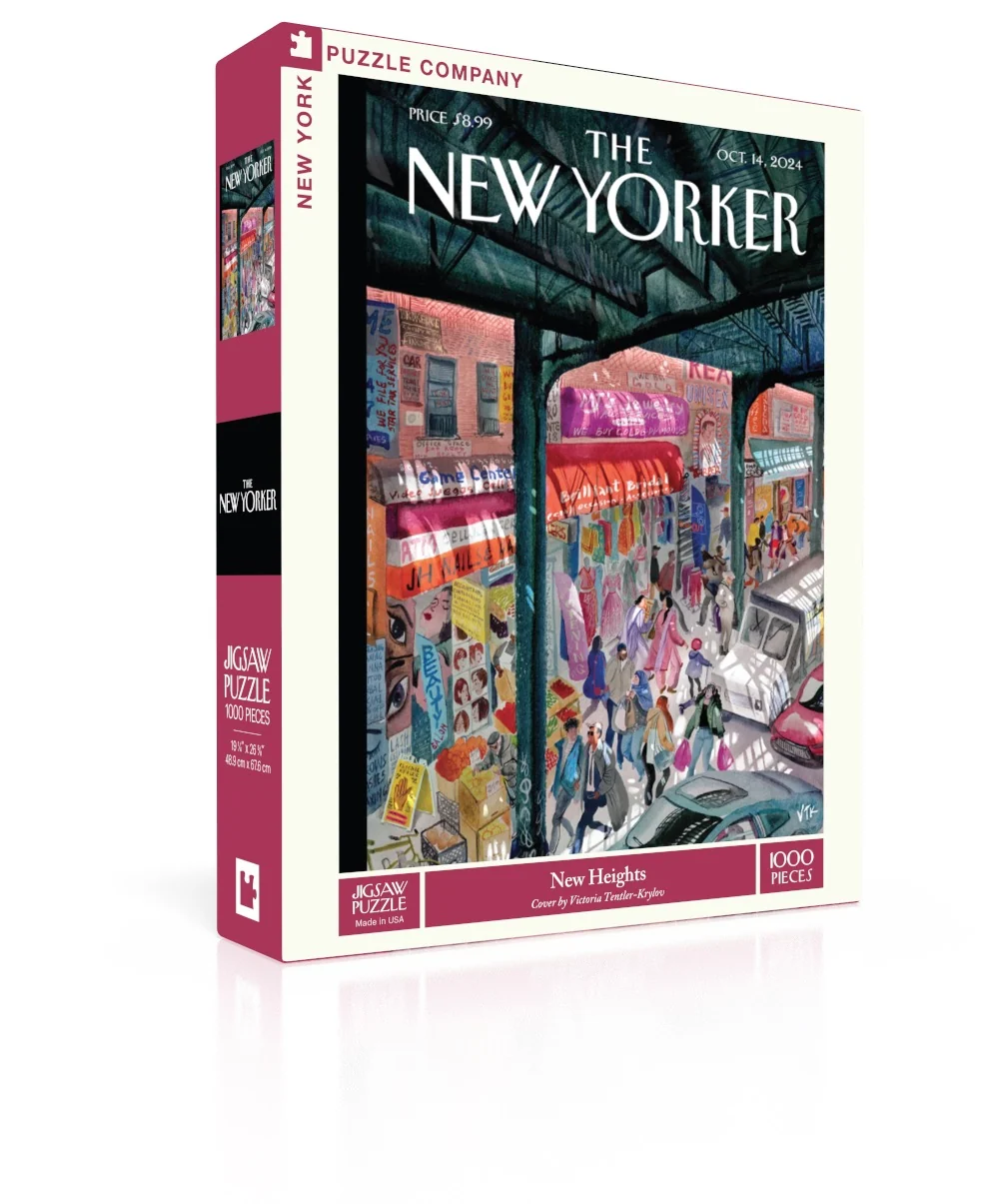 New York Puzzle Company New Heights 1000 Piece Jigsaw Puzzle