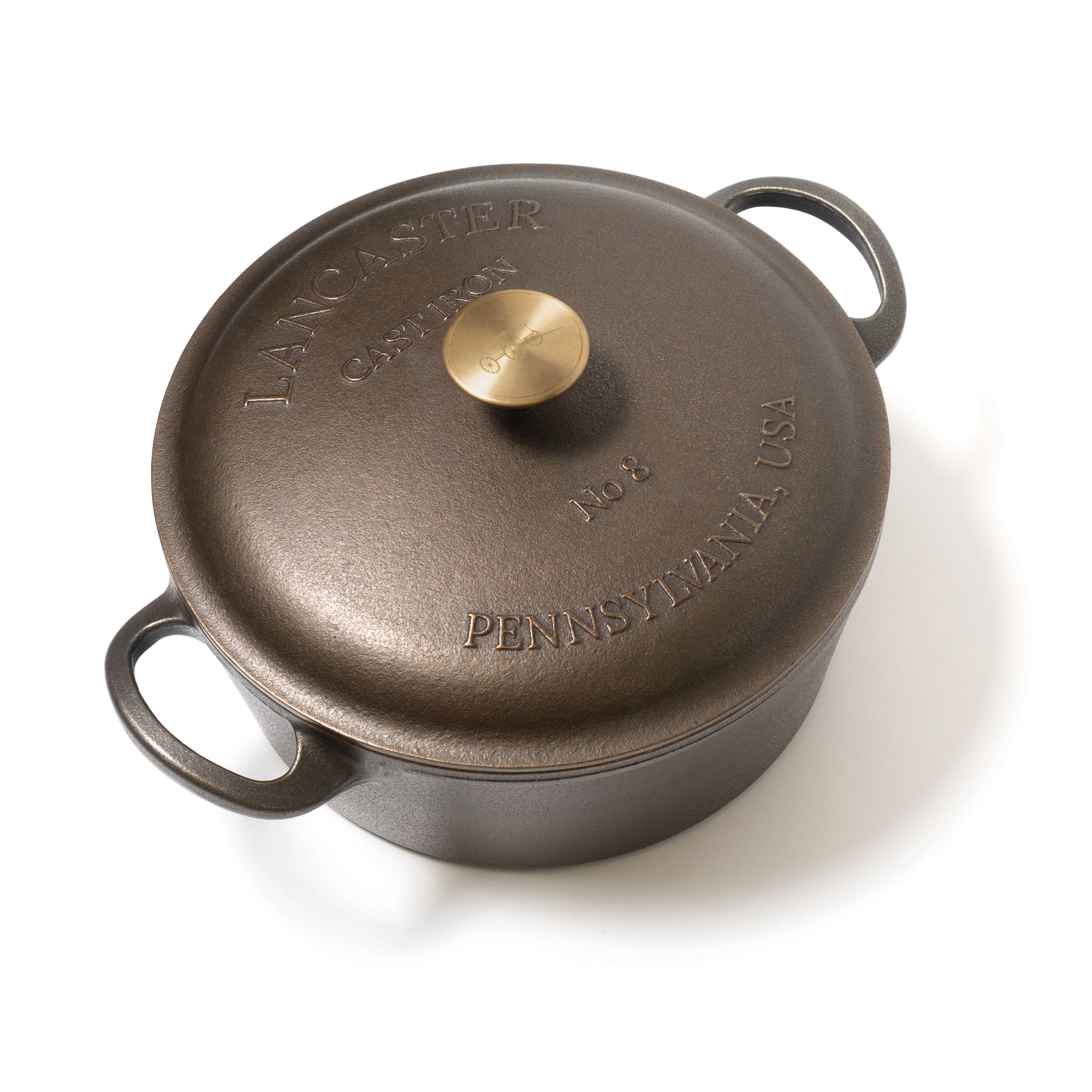 Lancaster Cast Iron 5 Quart Dutch Oven