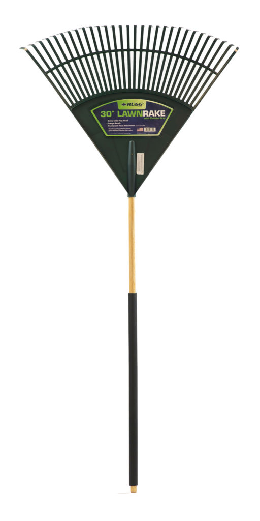 Rugg 30" Poly Rake with Comfort Grip