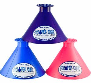 Scraper Cone Assorted 3-Pack of Scraper Cones