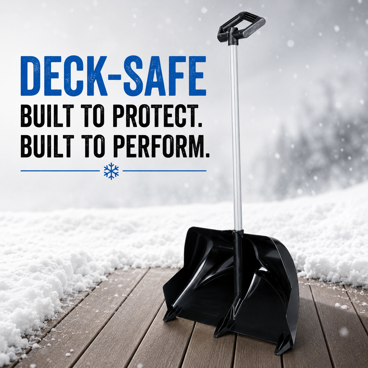 US Shovel Crack Jumper Snow Pusher