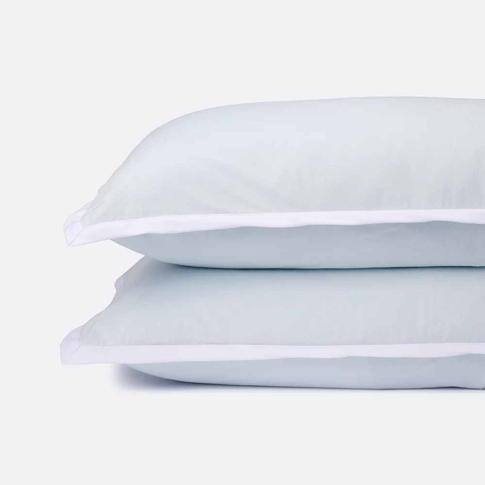 Red Land Cotton Essential Piping Pillow Sham