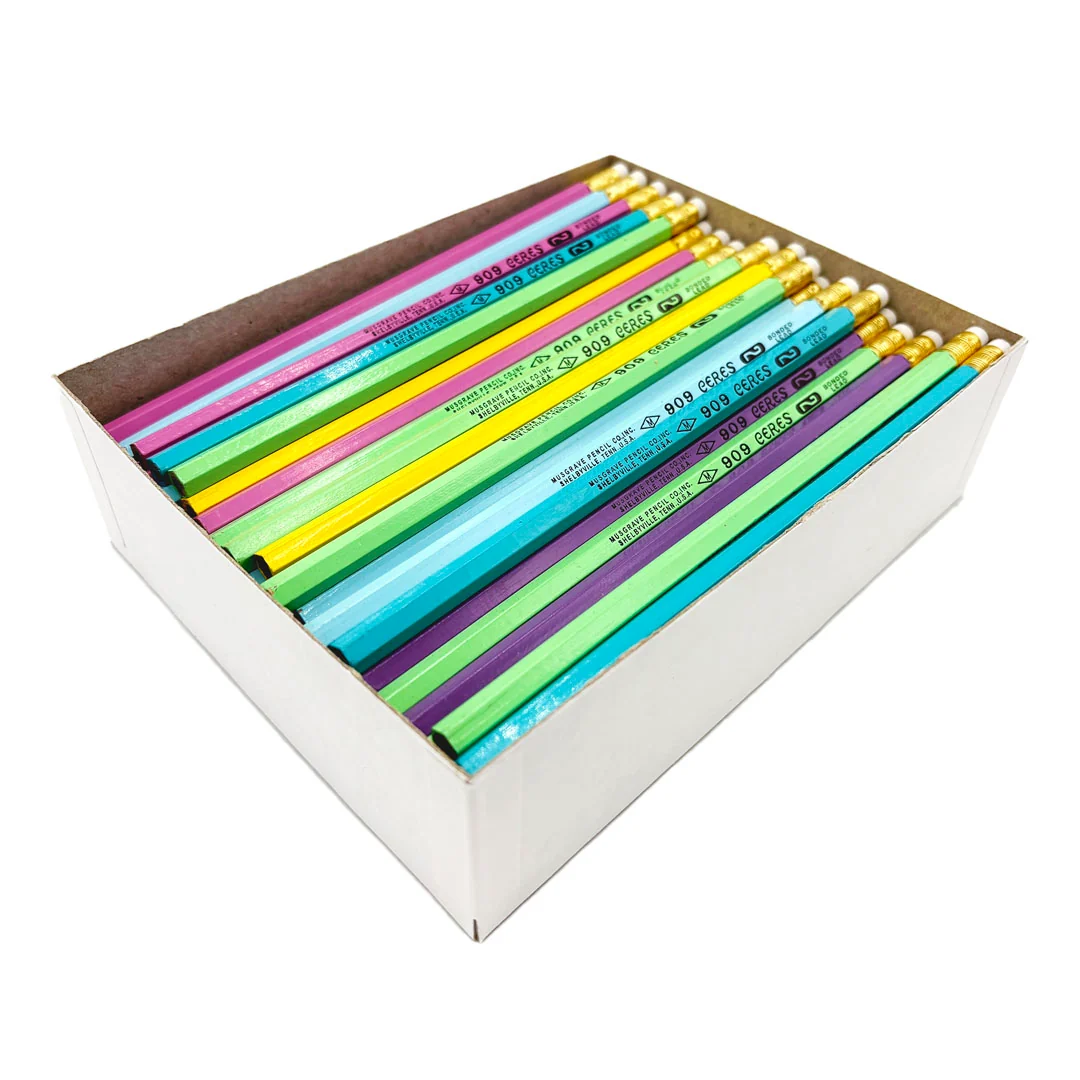 Musgrave Ceres 909 Pastels #2 Pencils, 144 Count