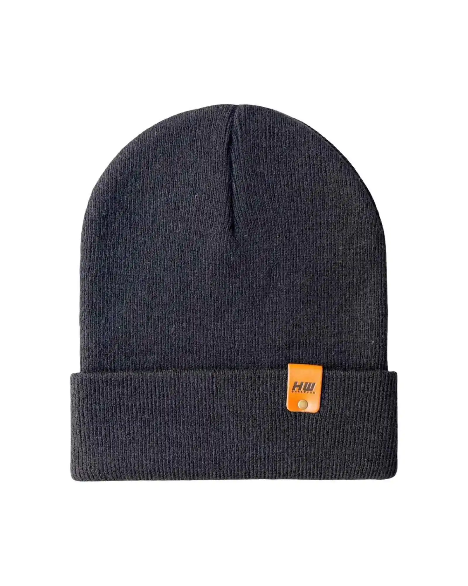 Haakwear Classic Cuffed Beanie Charcoal Black