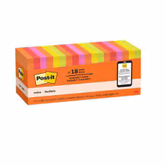 Post-it Notes Canary Yellow 3x3 4-Pack