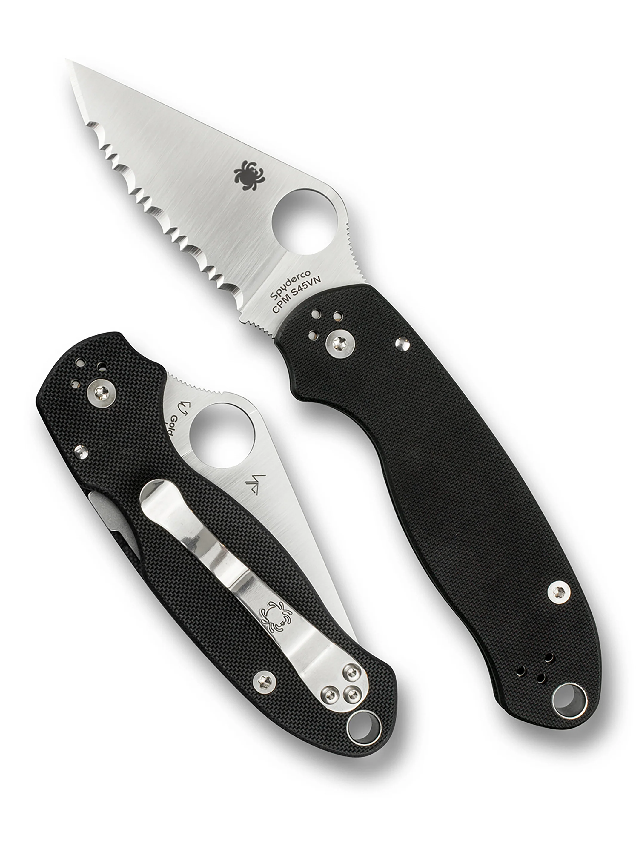 Spyderco Para 3 Folding Knife (G-10, CPM S45VN)