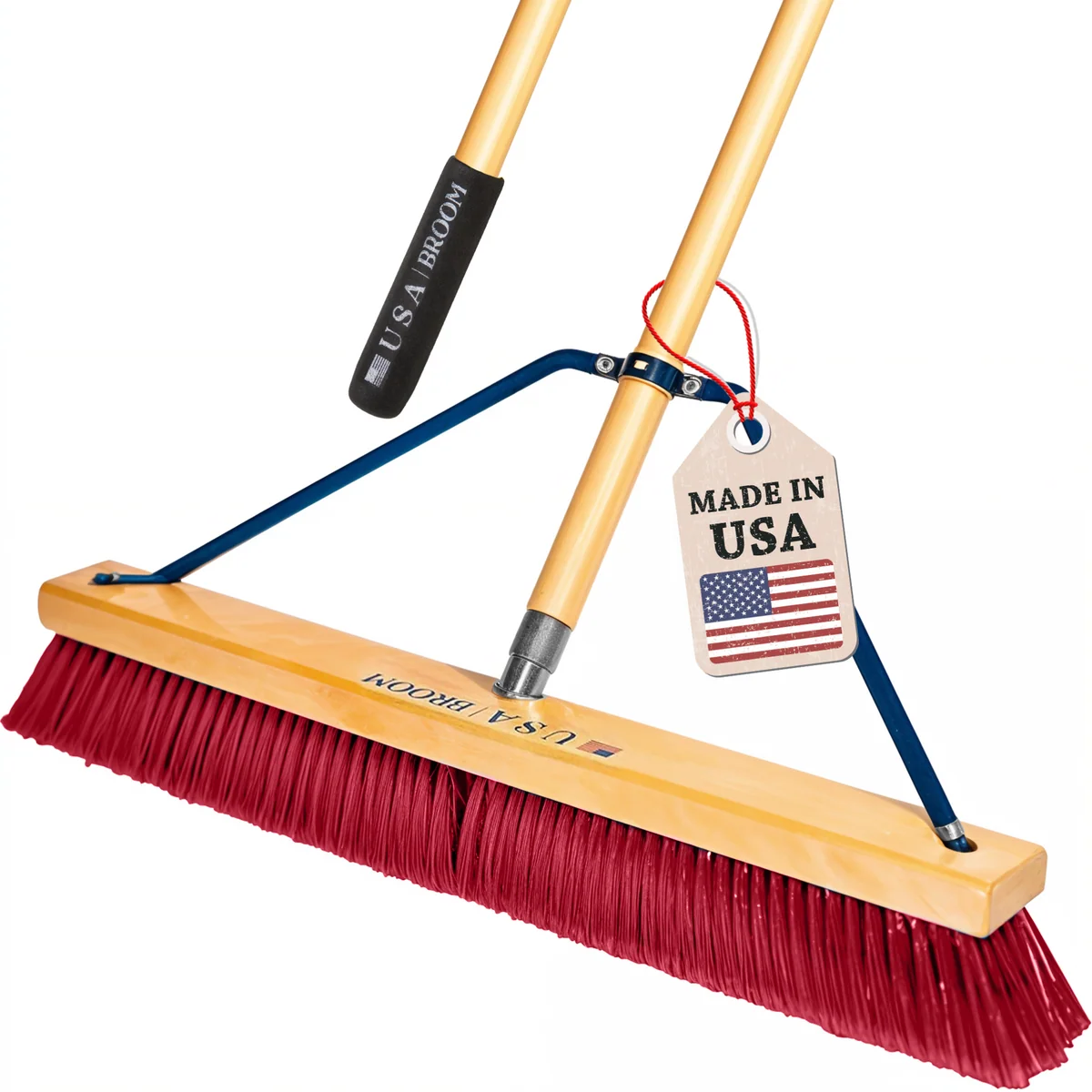 USA Broom 24 Inch Everyday Sweep Push Broom